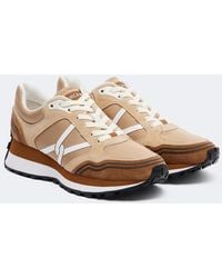 Veronica Beard - Valentina Suede-Trimmed Sneakers - Lyst