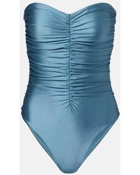 JADE Swim - Yara Ruched Swimsuit - Lyst