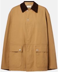 The Row - Frank Cotton Gabardine Jacket - Lyst