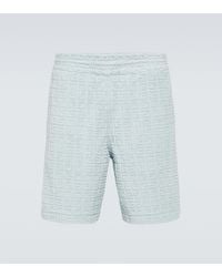 Givenchy - 4g Cotton-blend Bermuda Shorts - Lyst