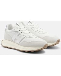 Hogan - Sneakers H641 Aus Leder Und Veloursleder - Lyst