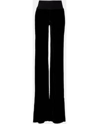Rick Owens - Bias Cady Crepe Wide-Leg Pants - Lyst
