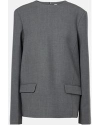 TOTEME - Round-Neck Top - Lyst