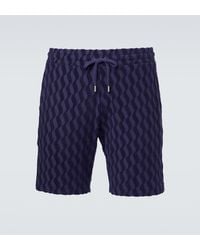 Frescobol Carioca - Augusto Cotton-Blend Terry Shorts - Lyst