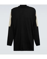 Rick Owens - Tommy Wool And Cotton Sweater - Lyst