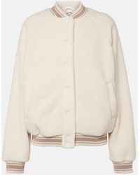 The Upside - Banks Teddy Bomber Jacket - Lyst