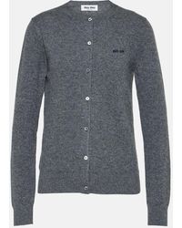 Miu Miu - Cardigan Aus Kaschmir - Lyst