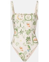 Agua Bendita - Banador Limon Estampado - Lyst