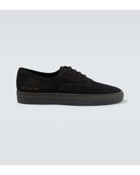 Common Projects - Sneakers Four Hole aus Veloursleder - Lyst