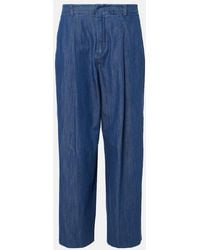 Max Mara - Max Mara Sophie Denim Wide-Leg Pants - Lyst