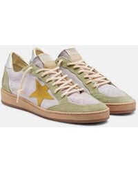 Golden Goose - Ball Star Suede Sneakers - Lyst