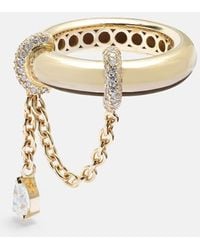 Rainbow K - Elysabeth 18Kt Ring With Diamonds - Lyst
