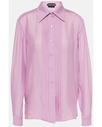 Tom Ford - Silk Batiste Shirt - Lyst