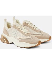 Tory Burch - Good Luck Panelled Sneakers - Lyst
