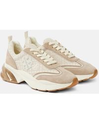 Tory Burch - Good Luck Panelled Sneakers - Lyst