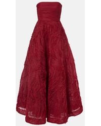 Rebecca Vallance - Bustier-Robe Willow Aus Mesh - Lyst