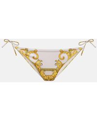 Versace - La Coupe Des Dieux Bikini Bottoms - Lyst