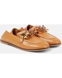 See By Chloé - Leather Loafers - Lyst