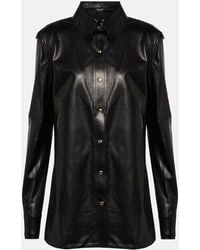 Tom Ford - Leather Shirt - Lyst