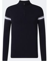 Fusalp - Wengen Iv Wool Half-Zip Sweater - Lyst