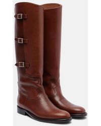 Paris Texas - Montana Leather Knee-High Boots - Lyst