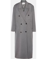 Frankie Shop - Gaia Double-breasted Wool-blend Coat - Lyst