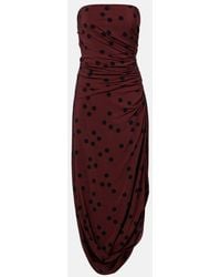Proenza Schouler - Nayara Polka-Dot Maxi Dress - Lyst