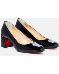 Christian Louboutin - Miss Sab 55 Patent Leather Pumps - Lyst