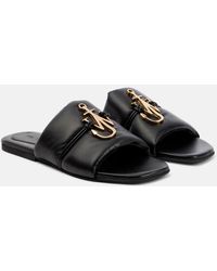 JW Anderson - Anchor Leather Sandals - Lyst