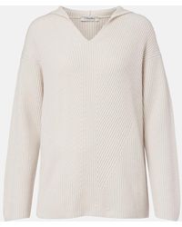 Max Mara - Sweat-Shirt A Capuche Falcone En Laine - Lyst