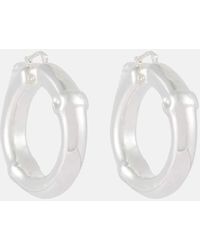 Jil Sander - Small Bamboo Hoop Earrings - Lyst