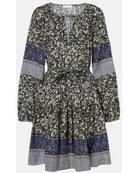 Ulla Johnson - Abri Floral Printed Cotton Minidress - Lyst