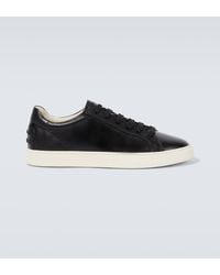 Tod's - Leather Low-top Sneakers - Lyst