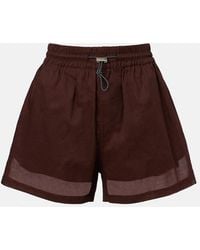 Plan C - Short En Coton - Lyst
