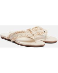 Jimmy Choo - Bay Canvas Sandals - Lyst