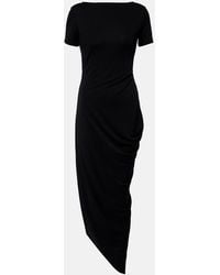 Jacquemus - Sole Cutout Jersey Midi Dress - Lyst