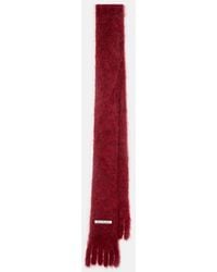 Acne Studios - Kinna Fringed Mohair And Wool Scarf - Lyst