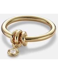 Spinelli Kilcollin - Pia 925 Sterling And 18Kt Ring With Diamond - Lyst