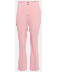 Veronica Beard - Kean High-Rise Pants - Lyst