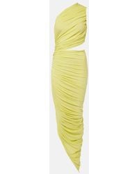 Alaïa - One-Shoulder-Robe Aus Jersey - Lyst