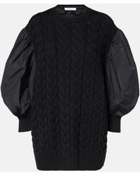 Max Mara - Ancella Knitted Wool Minidress - Lyst