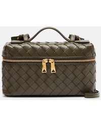 Bottega Veneta - Bang Bang Intrecciato Leather Vanity Bag - Lyst