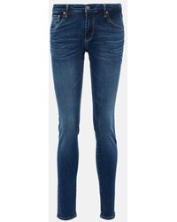 AG Jeans - Jeans Skinny Legging A Vita Bassa - Lyst