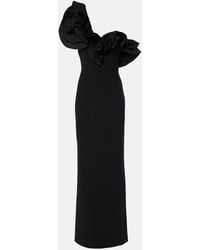 Rebecca Vallance - Ella Ruffled Crepe Gown - Lyst