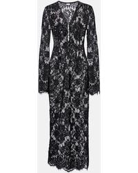 Bananhot - Millie Cotton Lace Maxi Dress - Lyst