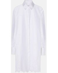 Altuzarra - Morton Cotton-Blend Minidress - Lyst