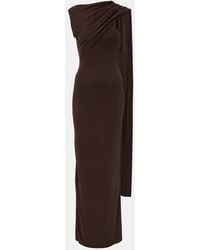 AYA MUSE - Cedar Draped Maxi Dress - Lyst