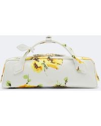 Alaïa - Le Teckel Floral Top-Handle Bag - Lyst