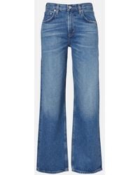 Citizens of Humanity - Lindz Low-Rise Wide-Leg Jeans - Lyst