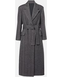 Brunello Cucinelli - Mantel Aus Wolle Und Kaschmir - Lyst